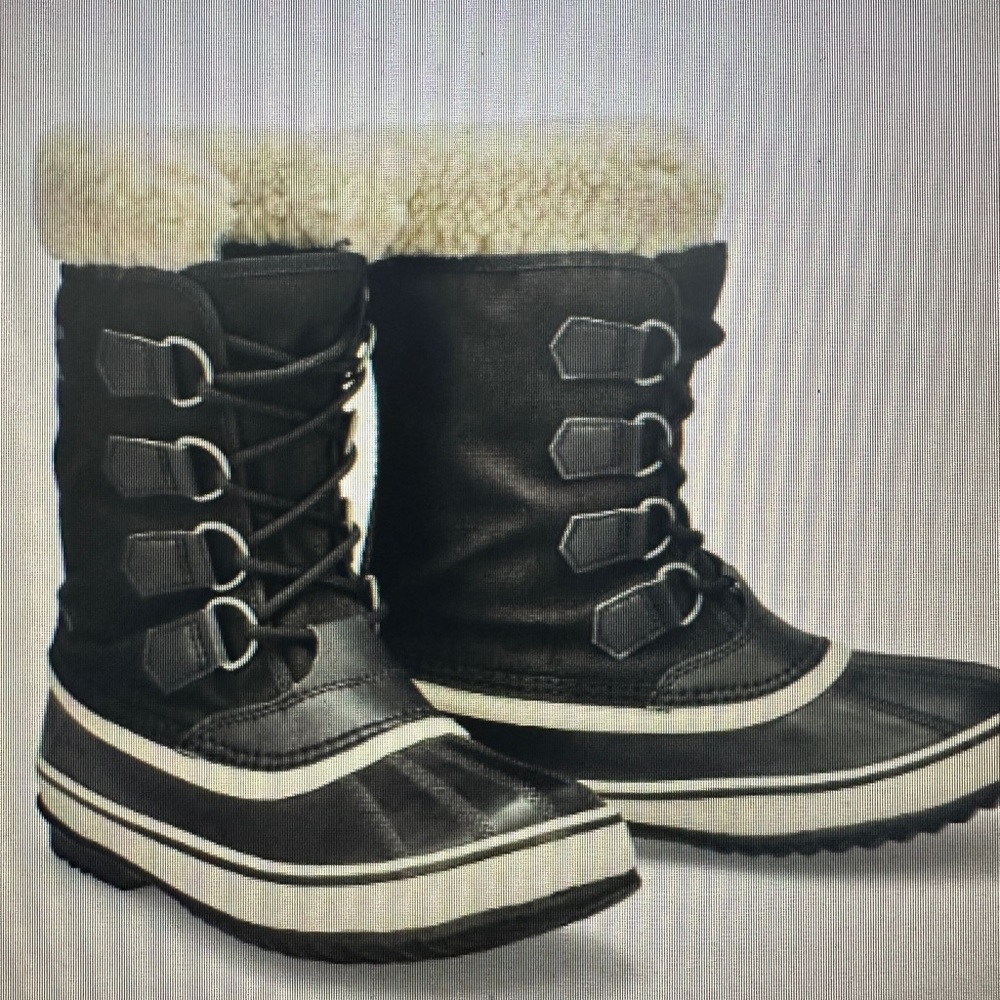 Sorel Black Winter Boots